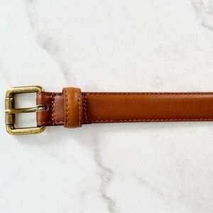 Madewell women Perfect Leather Belt size XS (25”)